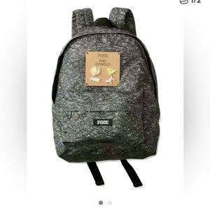 Victoria's Secret PINK Mini Gray Backpack